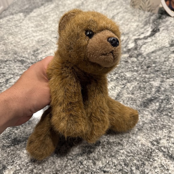 Ty Other - Ty Brown Teddy Bear‎ 10" beanbag plush 1997